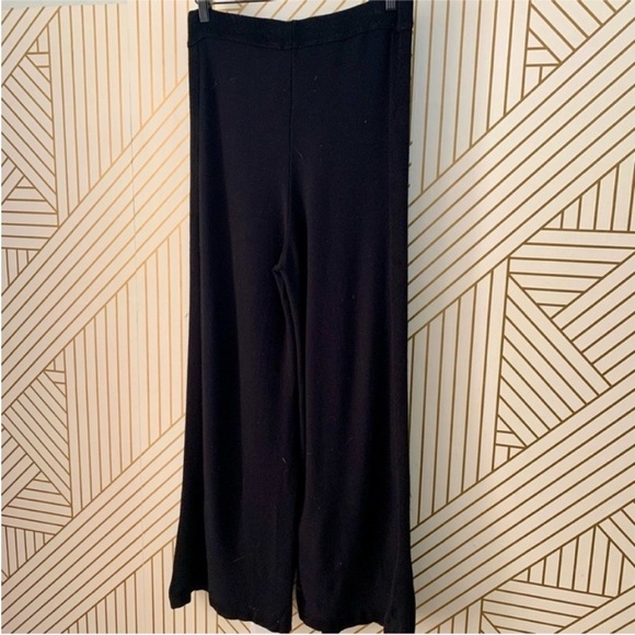 Intimately Free People Black Show Off pants Highrise semi sheer side striped M - Picture 10 of 13